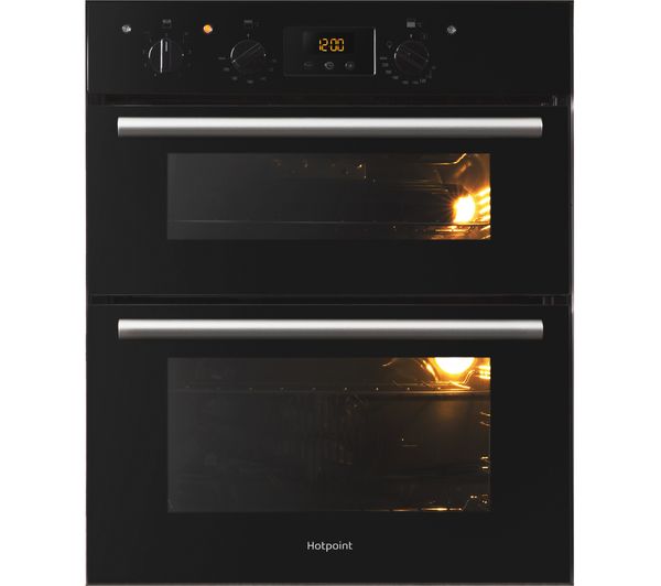 TieDex UK HOTPOINT Class 2 DU2 540 BL Electric Built-under Double Oven - Black