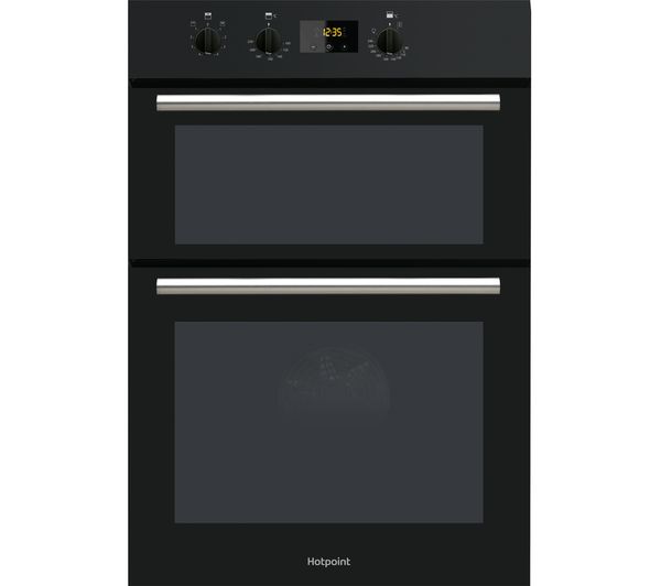 TieDex UK HOTPOINT Class 2 DD2 540 BL Electric Double Oven - Black