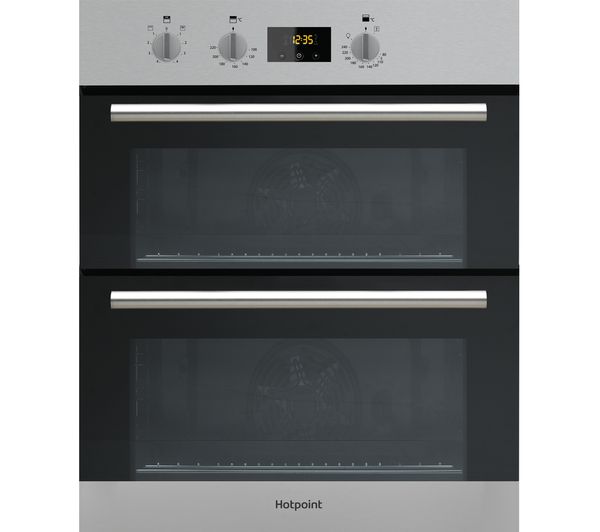 TieDex UK HOTPOINT Class 2 DD2 540 IX Electric Double Oven - Stainless Steel