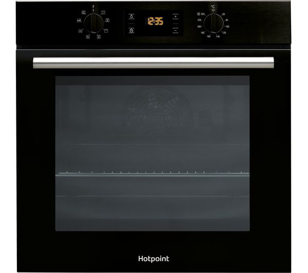 TieDex UK HOTPOINT Class 2 Multiflow SA2540HBL Electric Oven - Black