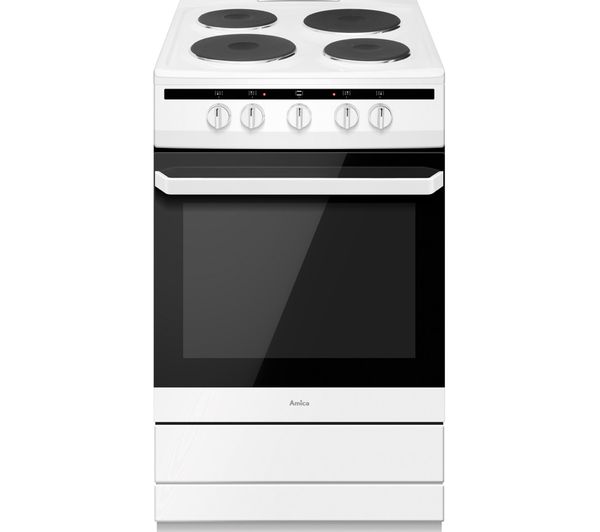 TieDex UK AMICA 508EE1(W) 50 cm Electric Cooker - White