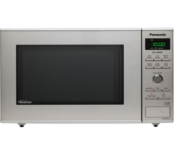 TieDex UK PANASONIC NN-SD27HSBPQ Solo Microwave - Stainless Steel