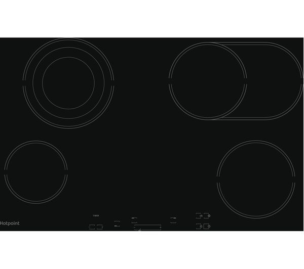 TieDex UK HOTPOINT Flexizone HR 724 B H 77 cm Electric Ceramic Hob - Black