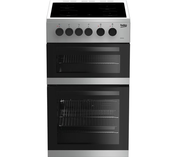 TieDex UK BEKO KDC5422AS 50 cm Electric Ceramic Cooker - Silver