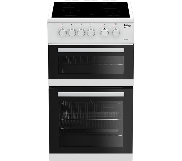 TieDex UK BEKO KDC5422AW 50 cm Electric Ceramic Cooker - White