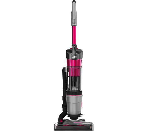 TieDex UK VAX Air Lift Steerable Pet Max UCPMSHV1 Upright Bagless Vacuum Cleaner - Black & Pink