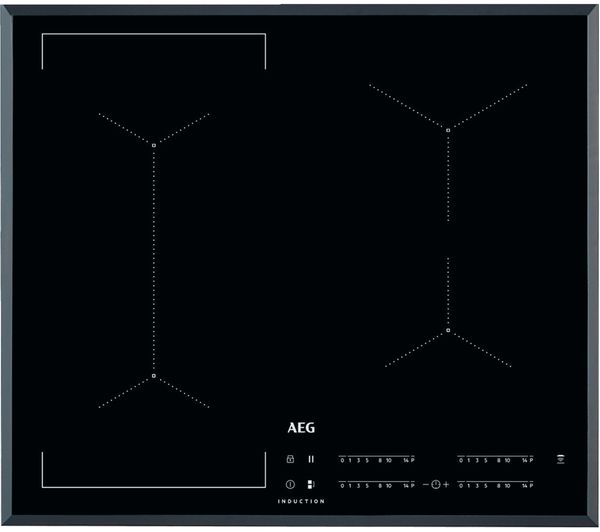 TieDex UK AEG IKE64441FB 59 cm Electric Induction Hob - Black