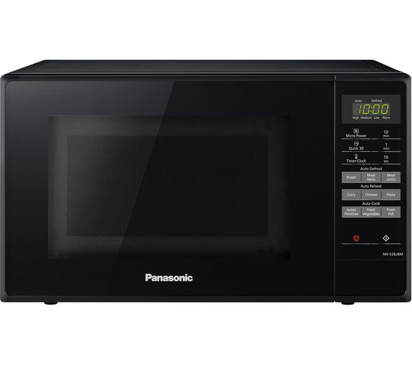 TieDex UK PANASONIC NN-E28JBMBPQ Compact Solo Microwave - Black