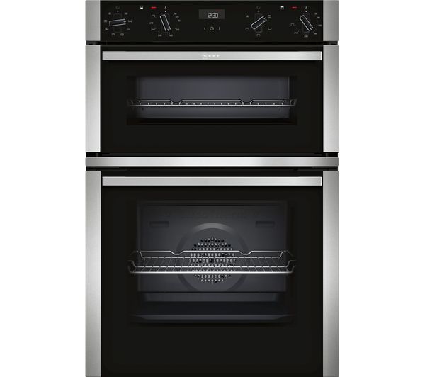 TieDex UK NEFF N50 U1ACE2HN0B Electric Double Oven - Stainless Steel