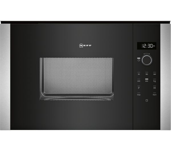 TieDex UK NEFF N50 HLAWD23N0B Built-in Solo Microwave - Black