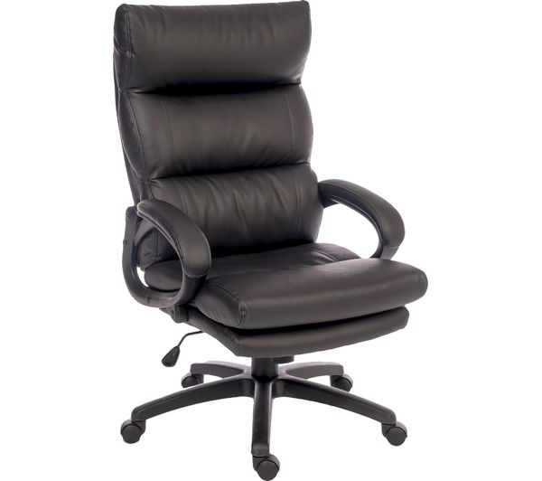 TieDex UK TEKNIK Luxe 6913 Reclining Executive Chair - Black