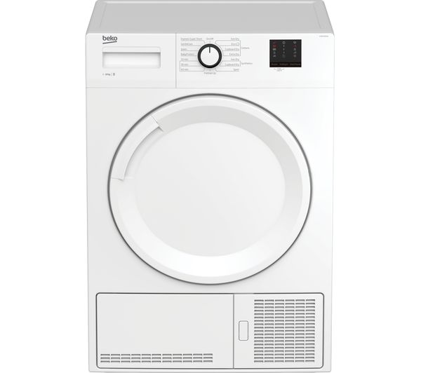 TieDex UK BEKO DTBC10001W 10 kg Condenser Tumble Dryer - White