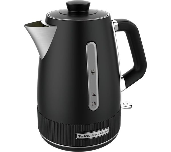 TieDex UK TEFAL Avanti Classic KI290N40 Traditional Kettle - Matte Black