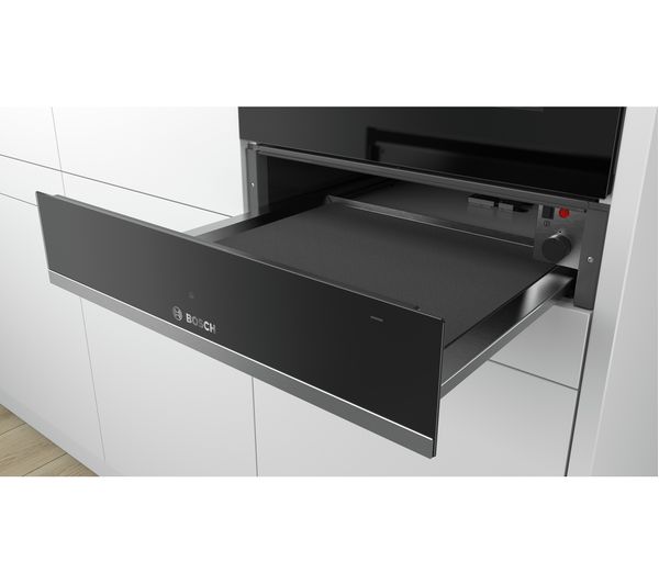 TieDex UK BOSCH Serie 6 BIC510NS0B Warming Drawer - Stainless Steel