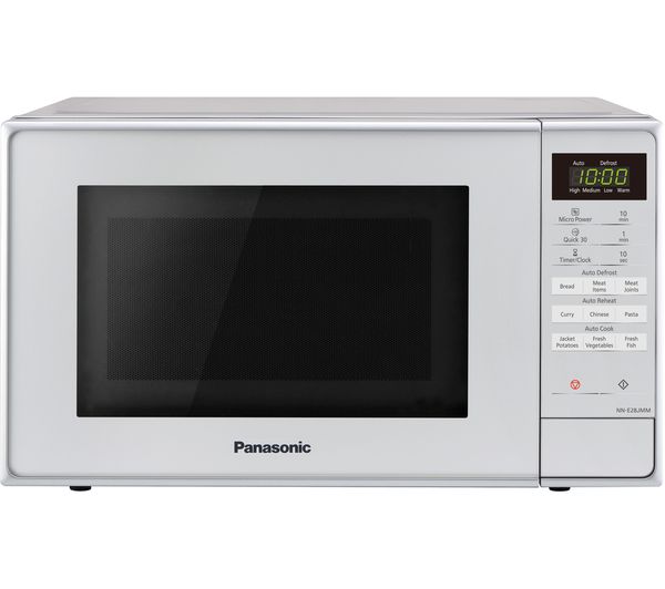 TieDex UK PANASONIC NN-E28JMMBPQ Compact Solo Microwave - Silver