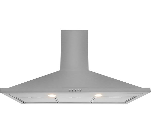 TieDex UK LEISURE HP92PX Chimney Cooker Hood - Stainless Steel