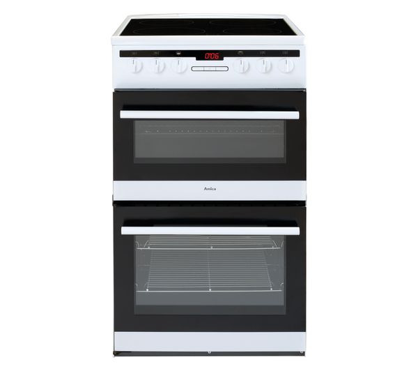 TieDex UK AMICA AFC5550WH 50 cm Electric Ceramic Cooker - White