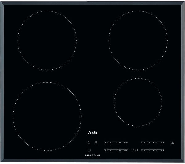 TieDex UK AEG IKB64401FB 59 cm Electric Induction Hob - Black