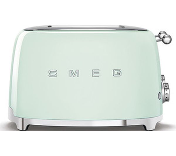 TieDex UK SMEG 50's Retro Style TSF03PGUK 4-Slice Toaster - Green