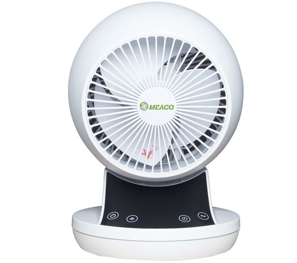 TieDex UK MEACO MeacoFan 360 Air Circulator Portable 6" Desk Fan - White