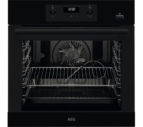 TieDex UK AEG SteamBake BES356010B Electric Steam Oven - Black