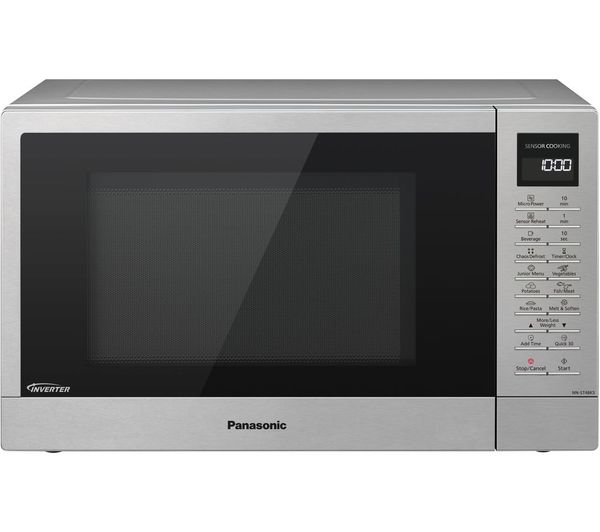 TieDex UK PANASONIC NN-ST48KSBPQ Solo Microwave - Stainless Steel