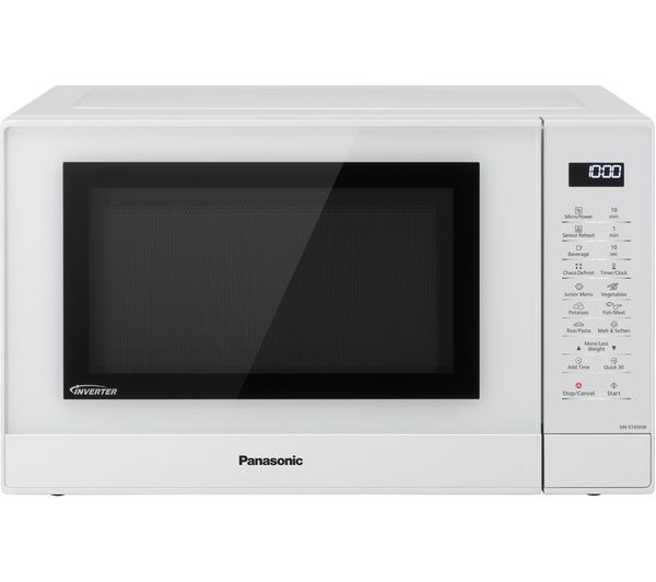 TieDex UK PANASONIC NN-ST45KWBPQ Solo Microwave - White