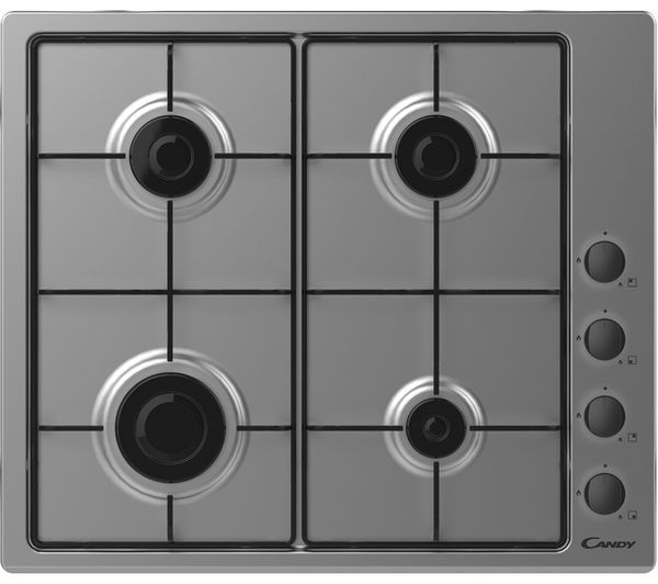 TieDex UK CANDY CHW6LBX 60 cm Gas Hob - Stainless Steel