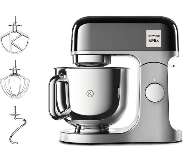 TieDex UK KENWOOD kMix KMX760BC Kitchen Machine - Black & Chrome