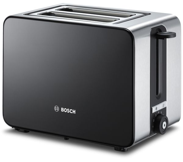 TieDex UK BOSCH Sky TAT7203GB 2-Slice Toaster - Black