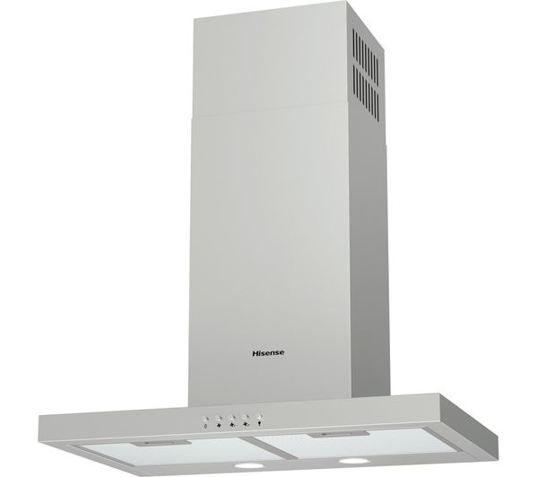 TieDex UK HISENSE CH6T4BXUK Chimney Cooker Hood - Stainless Steel