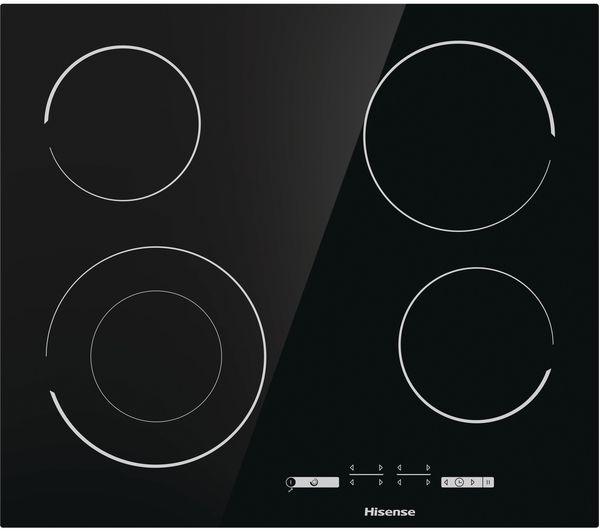 TieDex UK HISENSE E6432C 60 cm Electric Ceramic Hob - Black