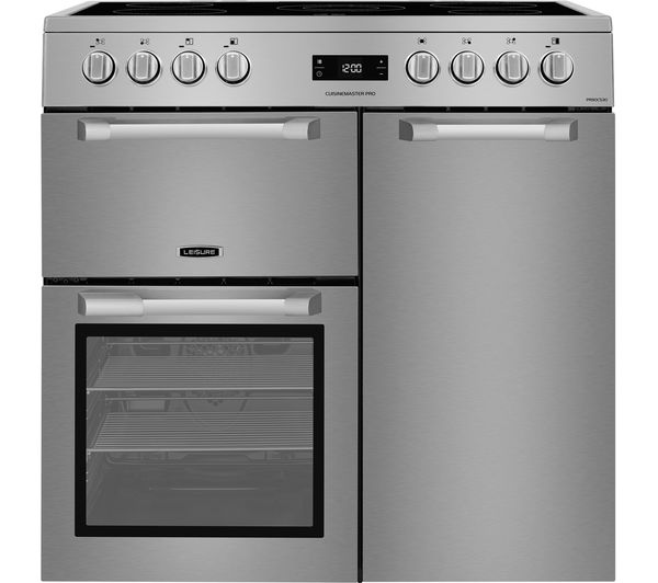 TieDex UK LEISURE Cuisinemaster Pro PR90C530X 90 cm Electric Ceramic Range Cooker - Stainless Steel