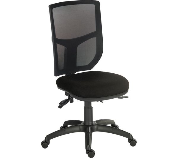 TieDex UK TEKNIK Ergo Comfort Mesh Tilting Operator Chair - Black