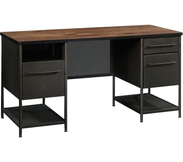 TieDex UK TEKNIK Boulevard Cafe Desk - Metal & Wood