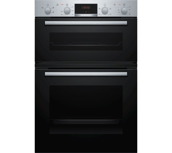 TieDex UK BOSCH MHA133BR0B Electric Built-in Double Oven - Stainless Steel