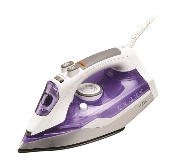 TieDex UK LOGIK L220IR20 Steam Iron - Purple