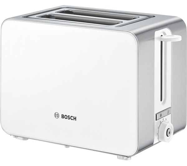 TieDex UK BOSCH Sky TAT7201GB 2-Slice Toaster - White