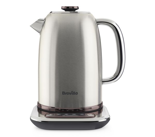 TieDex UK BREVILLE Selecta VKT159 Jug Kettle - Stainless Steel