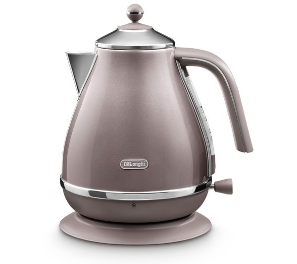 TieDex UK DELONGHI Icona Metallics KBOT3001.PK Jug Kettle - Violet