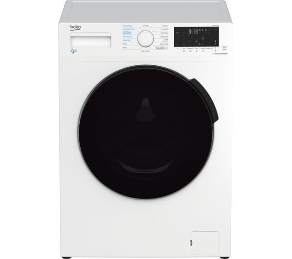 TieDex UK BEKO WDK742421W Bluetooth 7 kg Washer Dryer - White