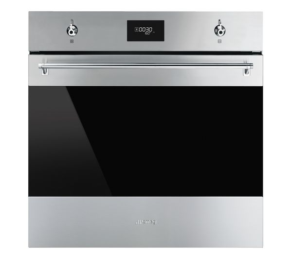 TieDex UK SMEG Classic SFP6301TVX Electric Pyrolytic Oven - Stainless Steel