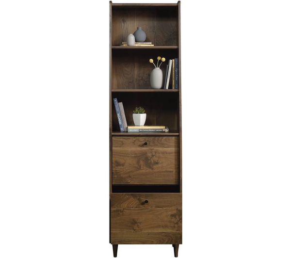 TieDex UK TEKNIK Hampstead Park Narrow 5420283 Bookcase - Grand Walnut