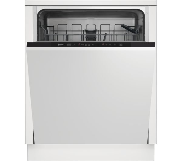 TieDex UK BEKO DIN15X20 Full-size Fully Integrated Dishwasher