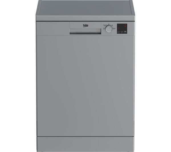 TieDex UK BEKO DVN04X20S Full-size Dishwasher - Silver