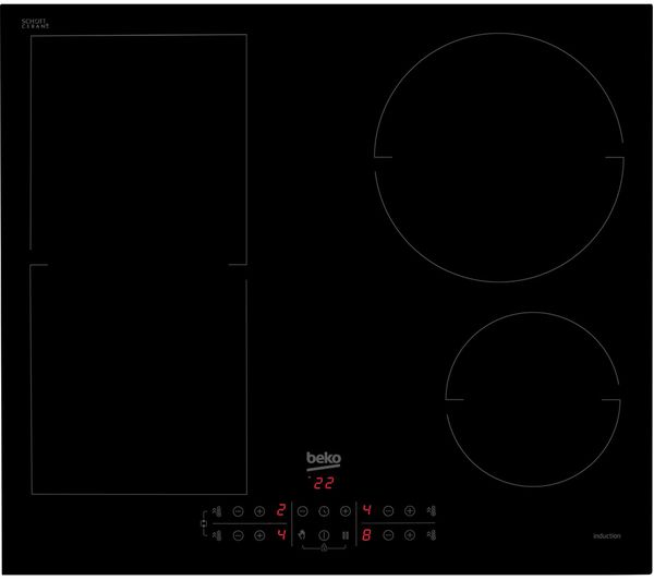 TieDex UK BEKO Pro HII64201MT 58 cm Electric Induction Hob - Black