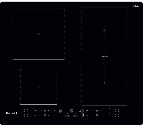 TieDex UK HOTPOINT MyMenu TB 2160B NE 59 cm Electric Induction Hob - Black