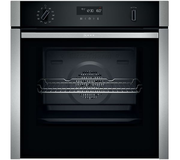 TieDex UK NEFF Slide&Hide N50 B6ACH7HH0B Electric Pyrolytic Smart Oven - Stainless Steel