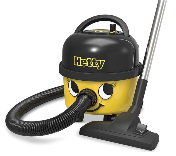 TieDex UK NUMATIC Hetty HET.160-11 Cylinder Bagged Vacuum Cleaner - Yellow