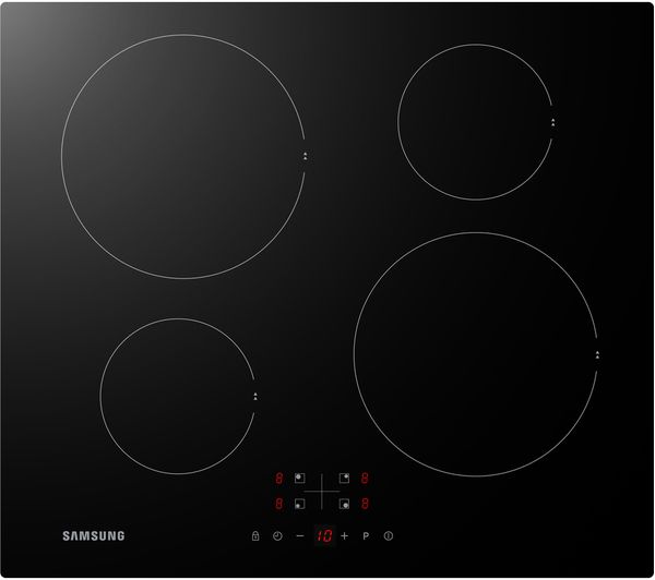 TieDex UK SAMSUNG series 3 NZ64F3NM1AB/UR 59 cm Electric Induction Hob - Black